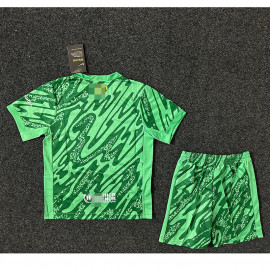 Camiseta de Portero Barcelona 2024/2025 Niño Kit Verde