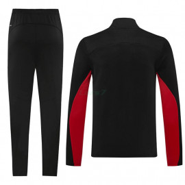 Chandal AC Milan 2024/2025 Negro/Rojo