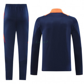 Chandal Manchester United 2024/2025 Azul Oscuro/Naranja