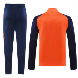 Chandal Manchester United 2024/2025 Naranja/Azul