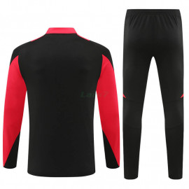 Sudadera de Entrenamiento Bayern Múnich 2024/2025 Kit Negro/Rojo