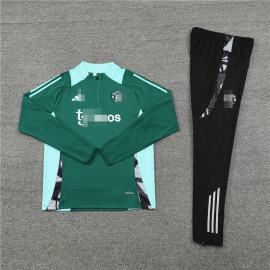 Sudadera de Entrenamiento Manchester United 2024/2025 Kit Verde/Azul