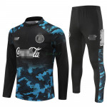 Sudadera de Entrenamiento Napoli 2024/2025 Kit Negro/Azul