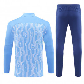 Sudadera de Entrenamiento Manchester City 2024/2025 Kit Azul Claro