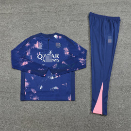 Sudadera de Entrenamiento PSG 2024/2025 Kit Azul/Rosa