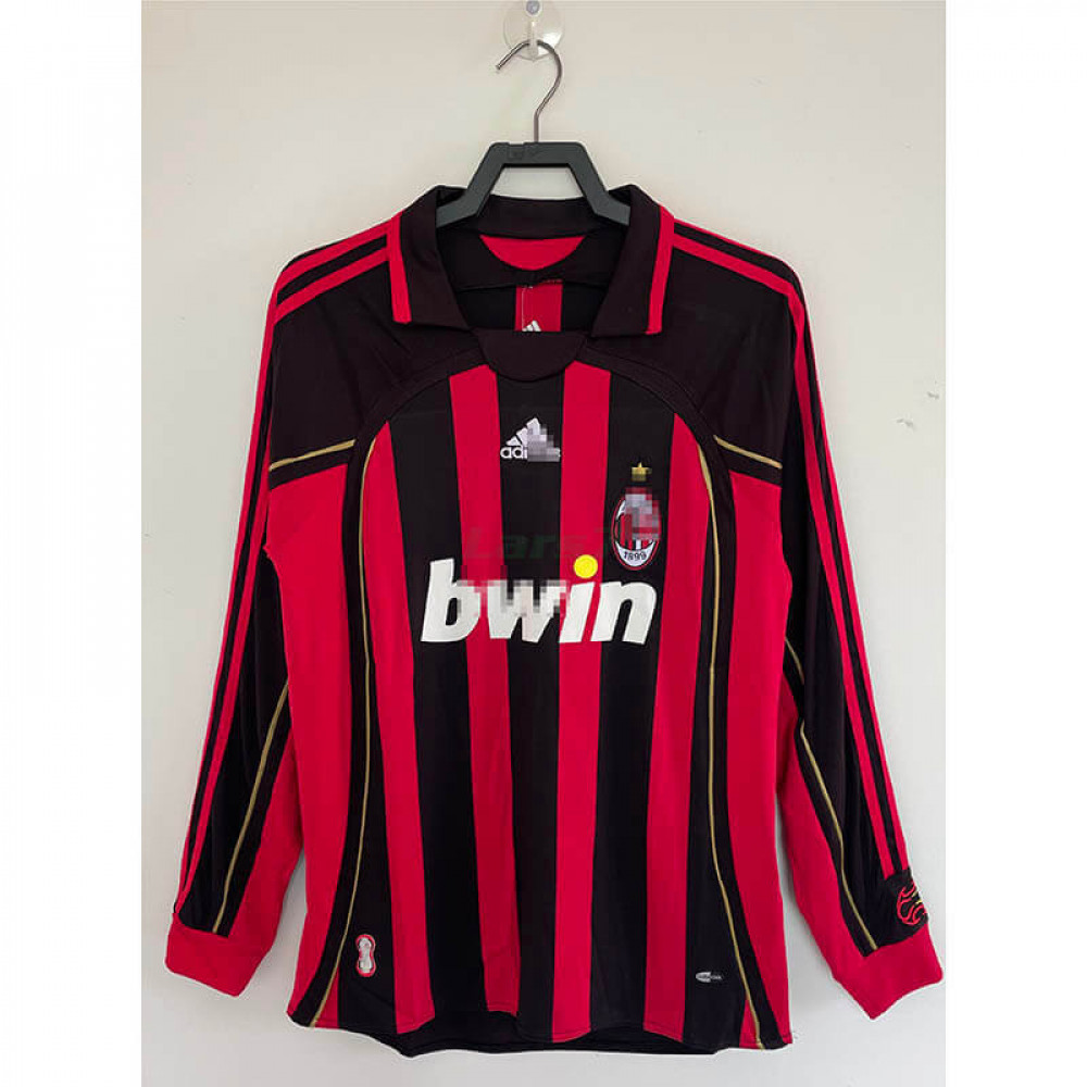 Camiseta AC Milan 1ª Equipación Retro 06/07 ML