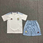 Camiseta Aston Villa 2ª Equipación 2024/2025 Niño Kit