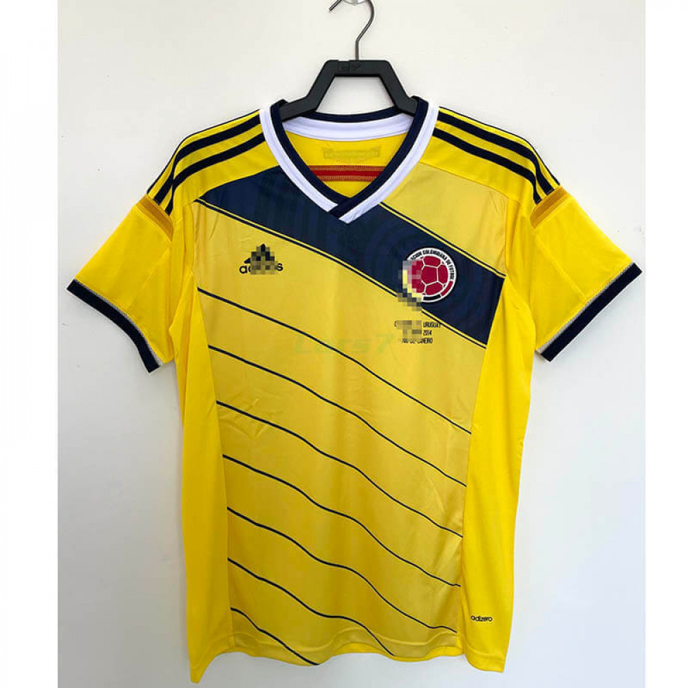 Camiseta Colombia 1ª Equipación Retro 2014