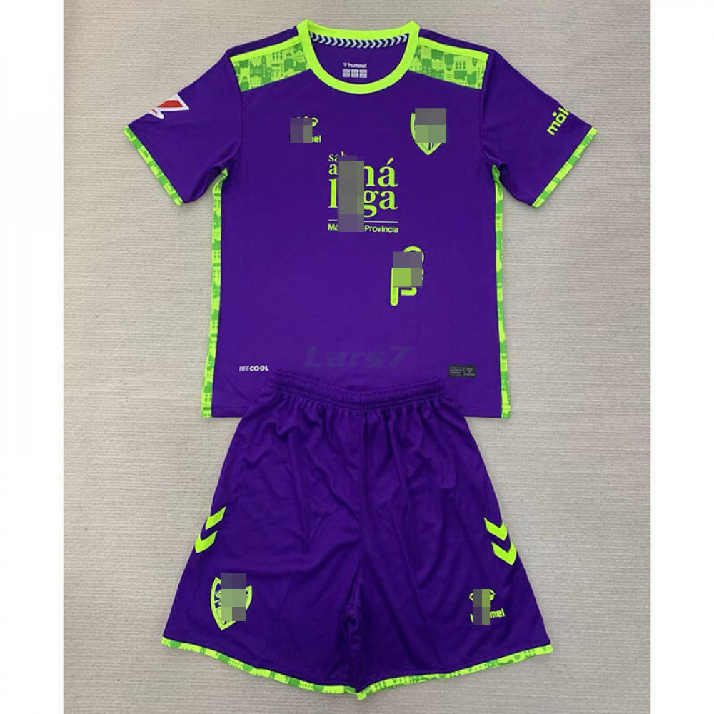 Camiseta Málaga CF 2ª Equipación 2024/2025 Niño Kit