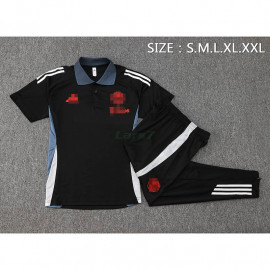 Polo Manchester United 2024/2025 Negro/Azul