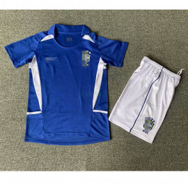 Camiseta Brasil 2ª Equipación Retro 2002 Niño Kit