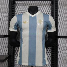 Camiseta Argentina 2024 Edición Conmemorativa Azul/Blanco (EDICIÓN JUGADOR)