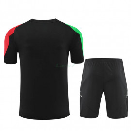 Camiseta de Entrenamiento Arsenal 2024/2025 Kit Negro/Verde/Rojo