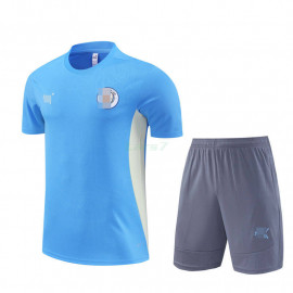 Camiseta de Entrenamiento Manchester City 2024/2025 Kit Azul