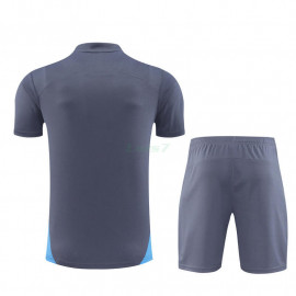 Camiseta de Entrenamiento Manchester City 2024/2025 Kit Gris Oscuro