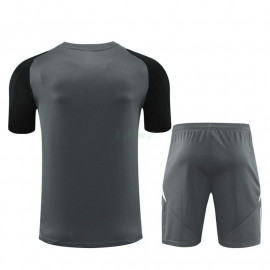 Camiseta de Entrenamiento Manchester United 2024/2025 Kit Gris Oscuro/Negro