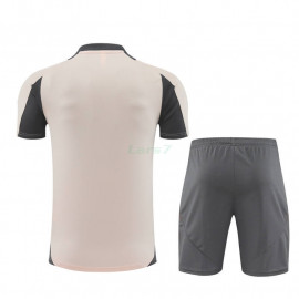 Camiseta de Entrenamiento Real Madrid 2024/2025 Kit Caqui/Gris Oscuro