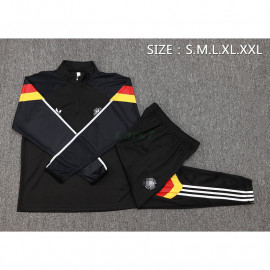 Sudadera de Entrenamiento Alemania 2024 Kit Negro