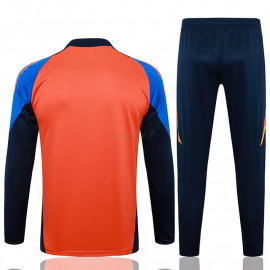 Sudadera De Entrenamiento Juventus 2024/2025 Kit Naranja/Azul