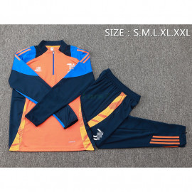 Sudadera De Entrenamiento Juventus 2024/2025 Kit Naranja/Azul