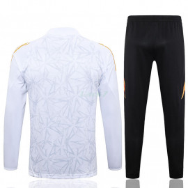 Sudadera De Entrenamiento Real Madrid 2024/2025 Kit Blanco/Gris