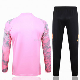 Sudadera De Entrenamiento Real Madrid 2024/2025 Kit Rosa con Estampado