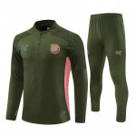 Sudadera de Entrenamiento Manchester City 2024/2025 Kit Verde militar