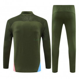 Sudadera de Entrenamiento Manchester City 2024/2025 Kit Verde militar