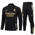 Sudadera de Entrenamiento Real Madrid 2024/2025 Kit Negro/Amarillo