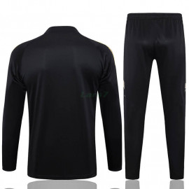 Sudadera de Entrenamiento Real Madrid 2024/2025 Kit Negro/Amarillo