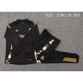 Sudadera de Entrenamiento Real Madrid 2024/2025 Kit Negro/Amarillo