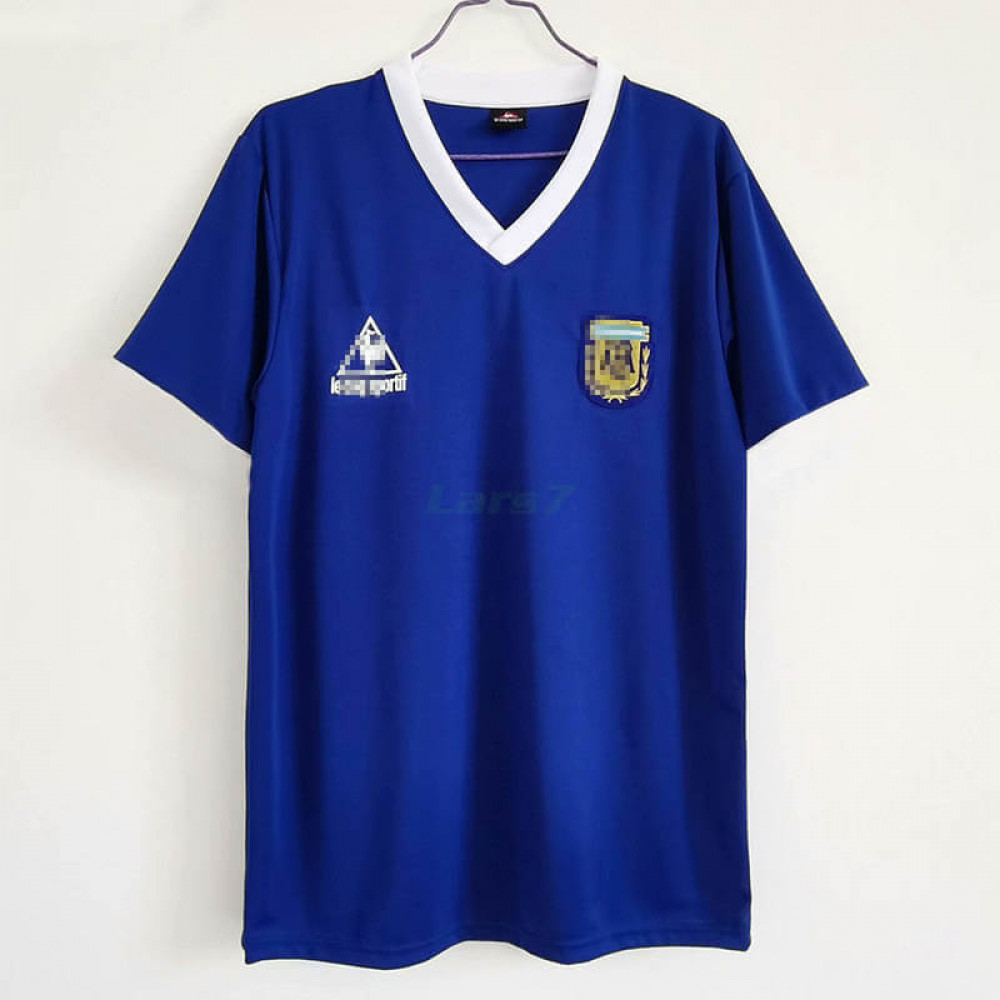 Camiseta Argentina 2ª Equipación Retro 1986 