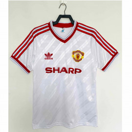 Camiseta Manchester United 2ª Equipación Retro 1986/88