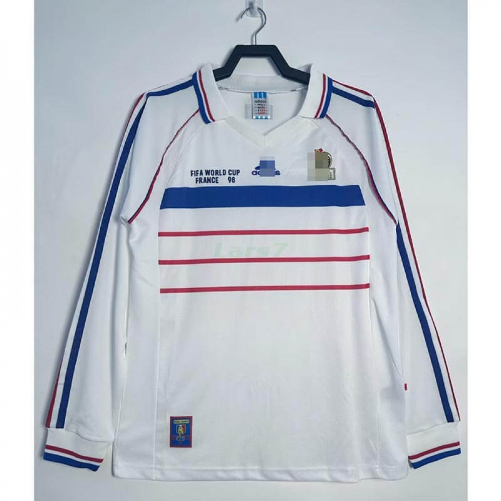 Camiseta Francia 2ª Equipación Retro 1998 ML