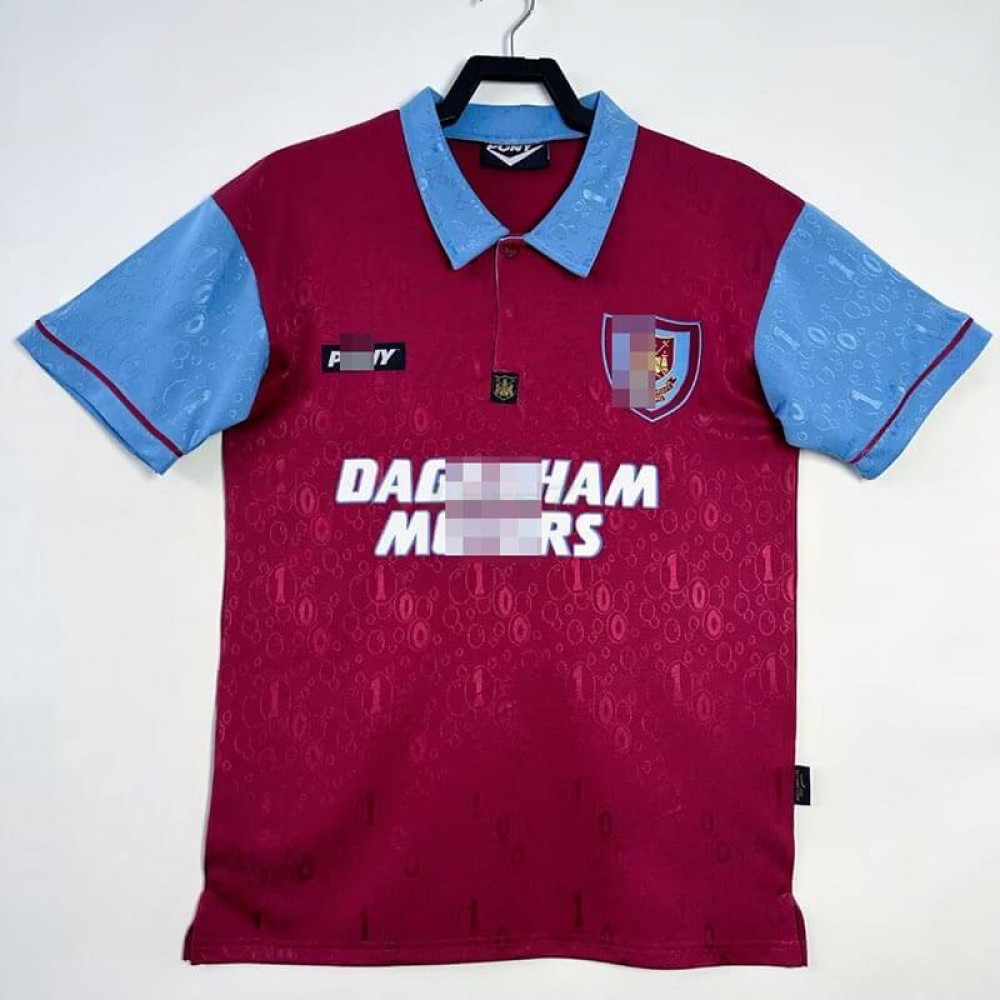 Camiseta West Ham United 1ª Equipación Retro 1995/97