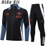 Chandal Manchester United 2024/2025 Niño Negro