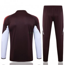 Sudadera de Entrenamiento Bayern Múnich 2024/2025 Niño Kit Rojo Oscuro