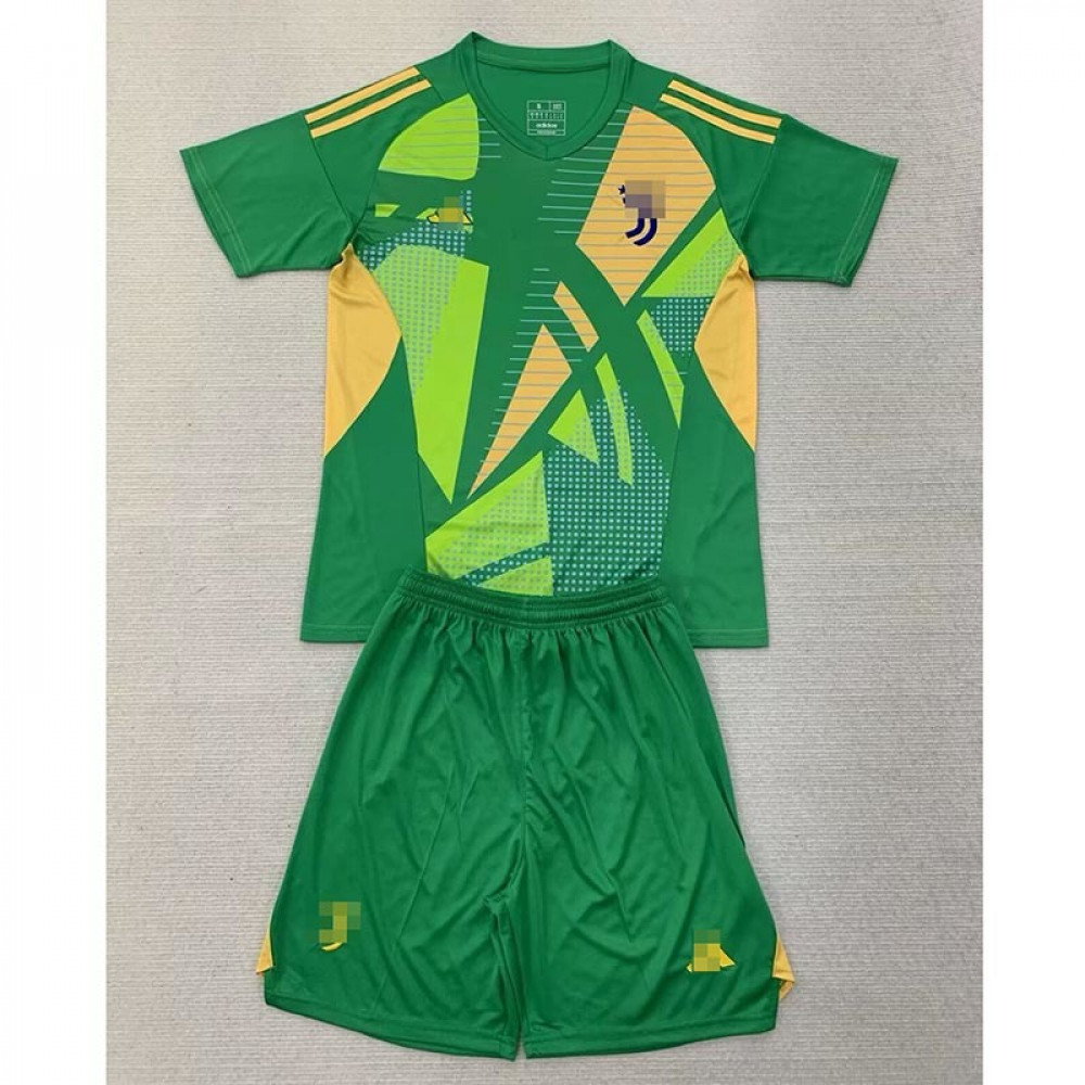 Camiseta De Portero Juventus 2024/2025 Niño Kit Verde