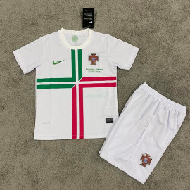 Camiseta Portugal 2ª Equipación Retro 2012 Niño Kit