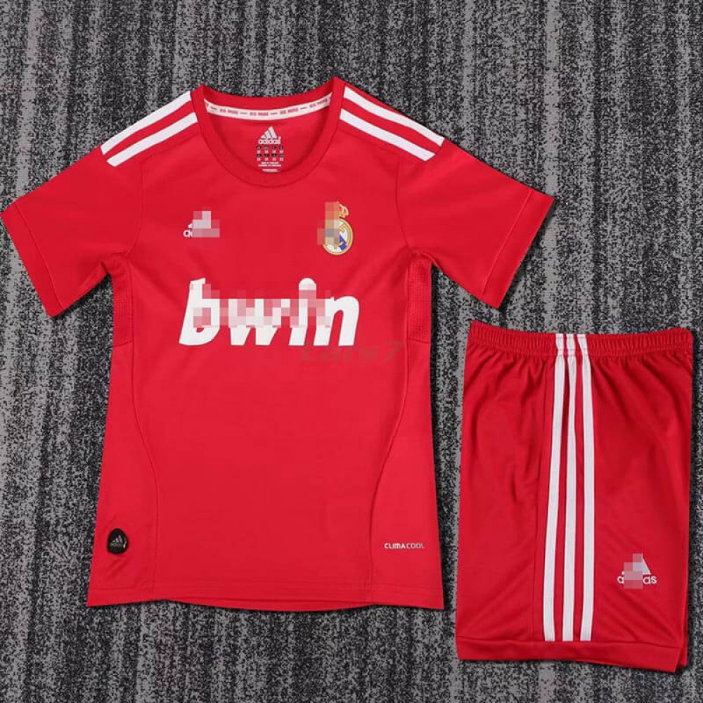 Camiseta Real Madrid 3ª Equipación Retro 11/12 Niño Kit