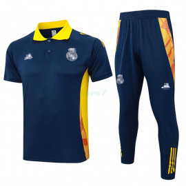 Polo Real Madrid 2024/2025 Kit Azul Marino/Amarillo