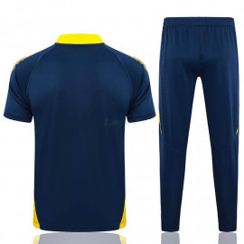 Polo Real Madrid 2024/2025 Kit Azul Marino/Amarillo