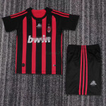 Camiseta AC Milan 1ª Equipación Retro 2008/09 Niño Kit