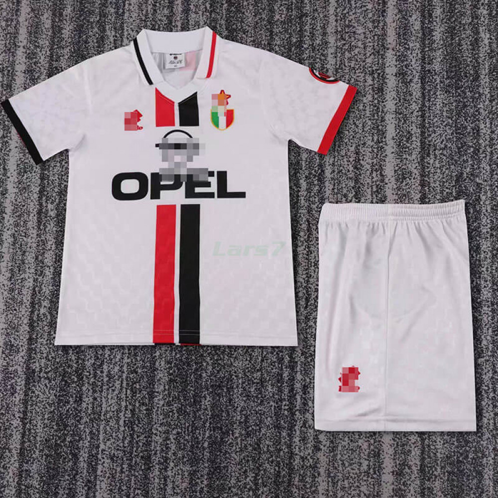 Camiseta AC Milan 2ª Equipación Retro 96/97 Niño Kit