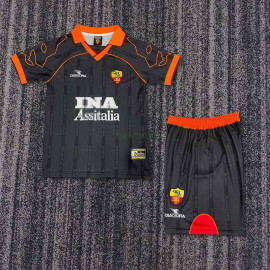 Camiseta AS Roma 3ª Equipación Retro 1999/00 Niño Kit