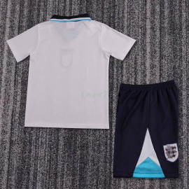 Camiseta Inglaterra 1ª Equipación Retro 1996 Niño Kit