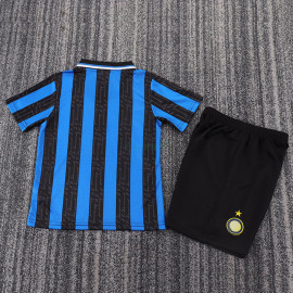 Camiseta Inter de Milan 1ª Equipación Retro 97/98 Niño Kit