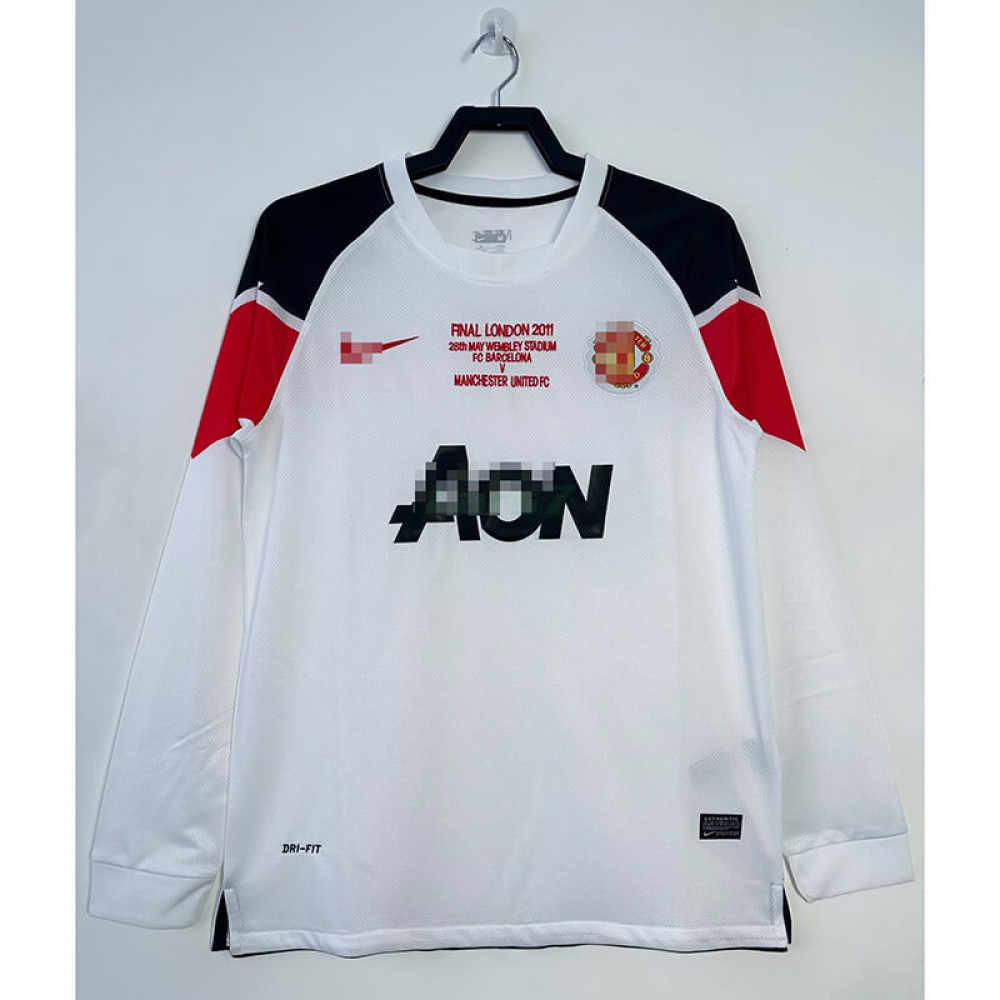 Camiseta Manchester United 2ª Equipación Retro 10/11 ML