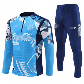 Sudadera de Entrenamiento Napoli 2024/2025 Kit Azul Claro