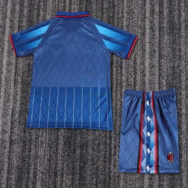 Camiseta AC Mlian 4ª Equipación Retro 1995/96 Niño Kit